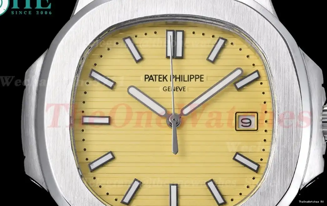 Nautilus Yellow SS SS Dial GDF 40mm MY8215 0424